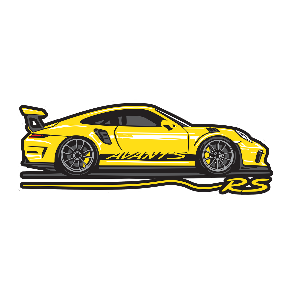 GT3 RS Miami Blue - Avants Collector Series #009