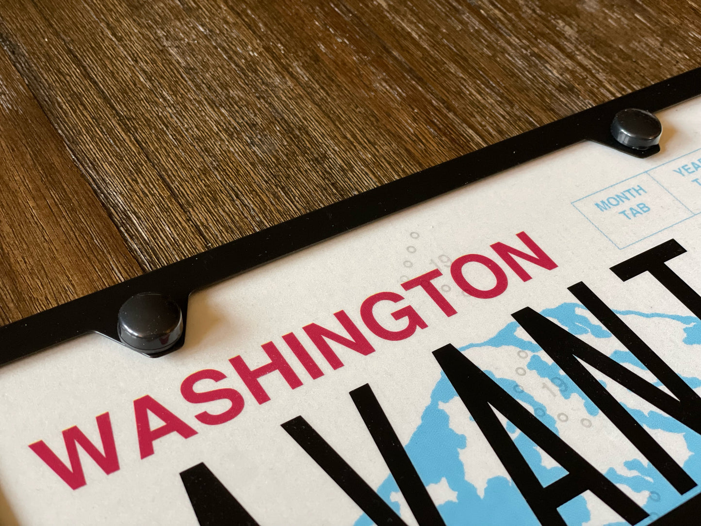 Avants Metal License Plate Frame