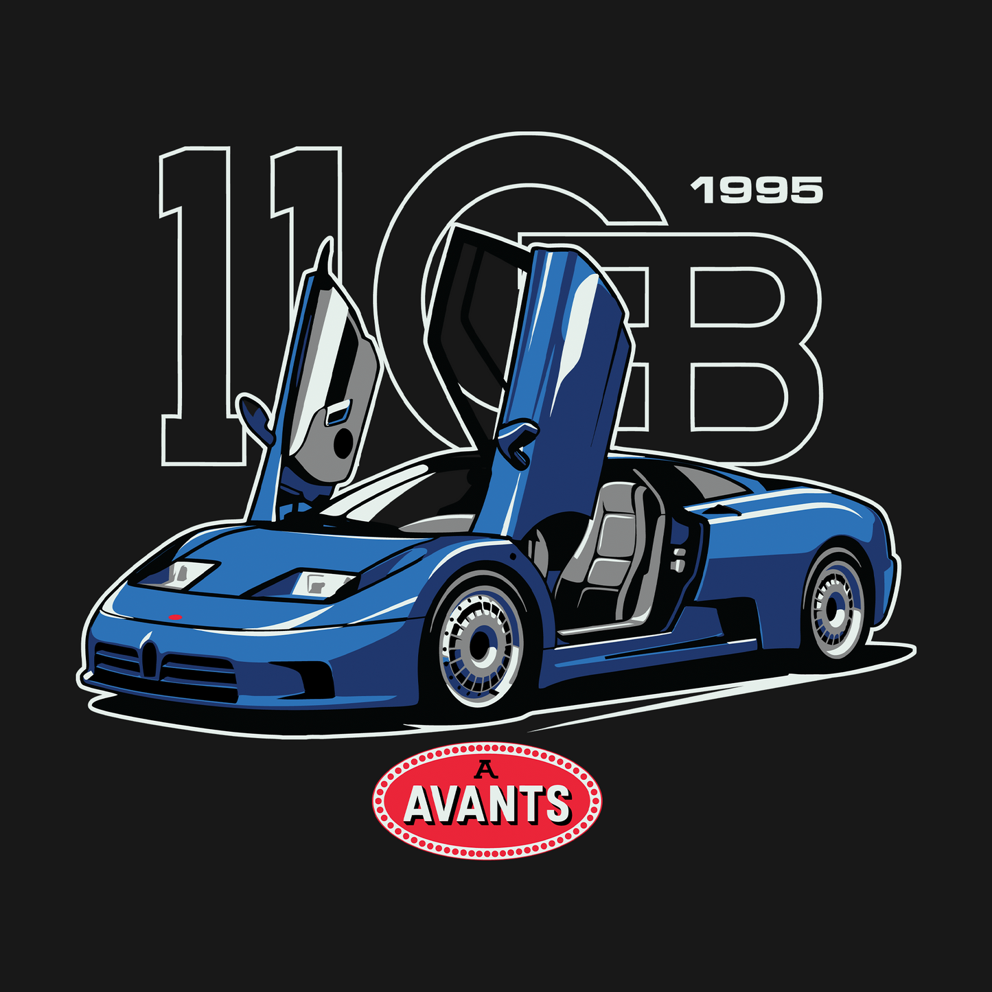 Bugatti EB110 - Avants Collector Series #071