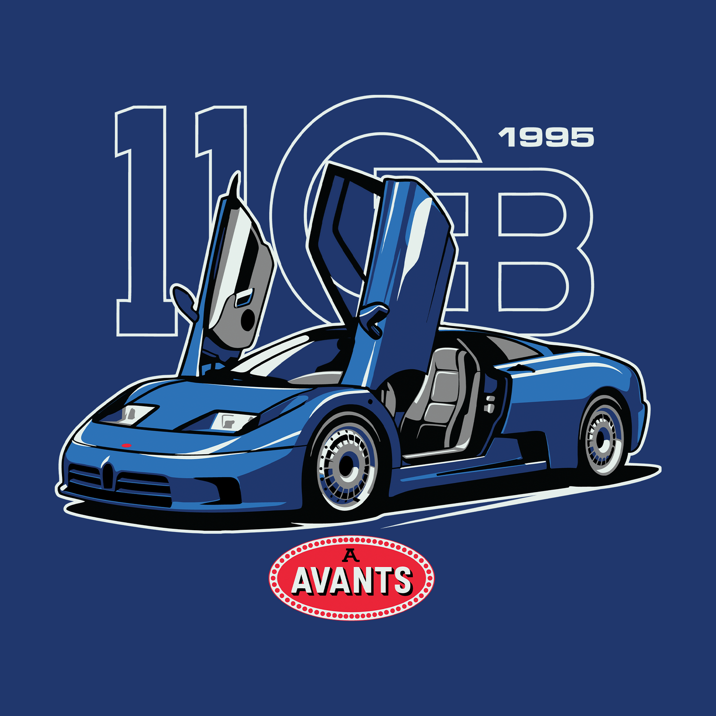 Bugatti EB110 - Avants Collector Series #071