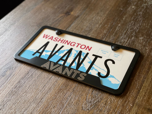 AvantsFest - Metal License Plate Frame