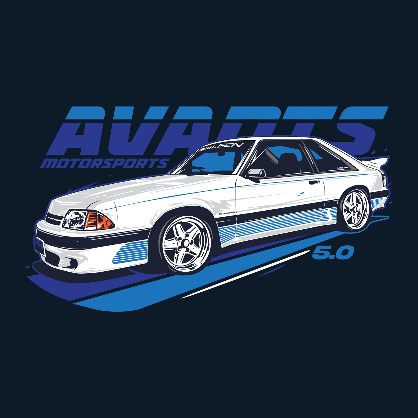 Fox Body Saleen - Avants Collector Series #073